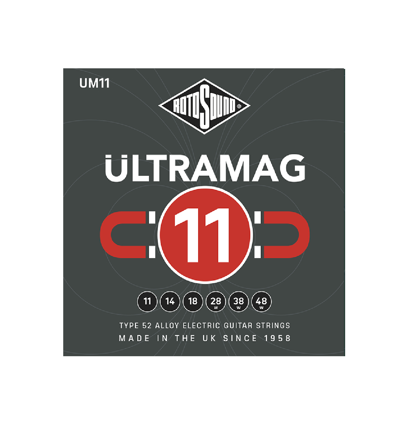 Rotosound Ultramag Medium Electric Guitar Strings